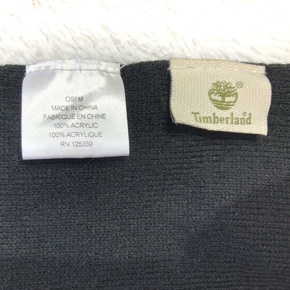 Timberland Reversible Men’s Knit Scarf - Picture 7 of 7